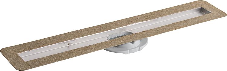 Advantix Grundkörper für Duschrinne, Modell 4982.10 Länge 750mm, Edelstahl 1.430 Viega 736 965