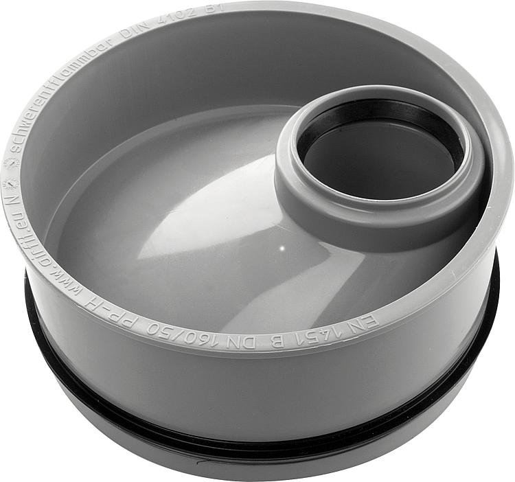Abwasserinnenreduzierstück DN 160 x 50 Airfit