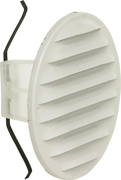 Helios Lüftungsgitter rund LGR 150al Maße Außen 175 mm / Nennweite 125-160 / Alu eloxie