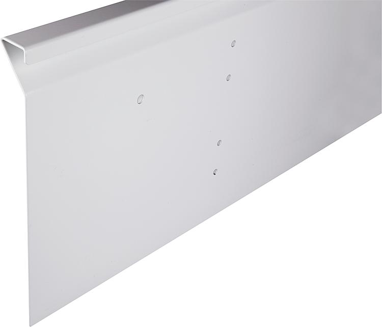 Basis-Wandblende BWEC-3D 2,5m für Sockelheizleisten