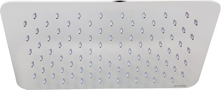 Evenes Kopfbrause EJONA INOX mit Kugelgelenk, Edelstahl poliert 300x200mm, 1 Strahlart