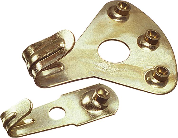 Floreat-Haken Sortiment vermessingt Inhalt Größe 0=4St./ 1=2St./2=1St./4=1St.