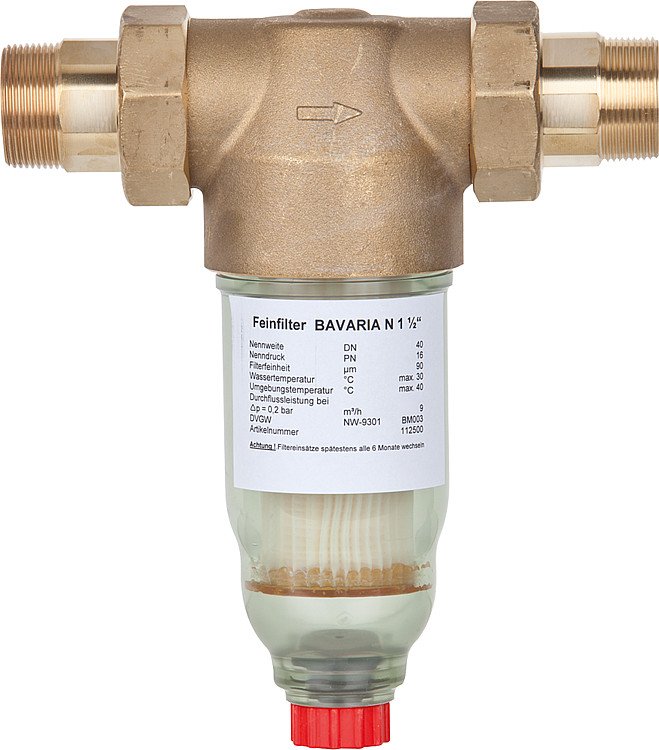 BWG Feinfilter DVGW Typ Bavaria N 1 1/2" Wasserfilter