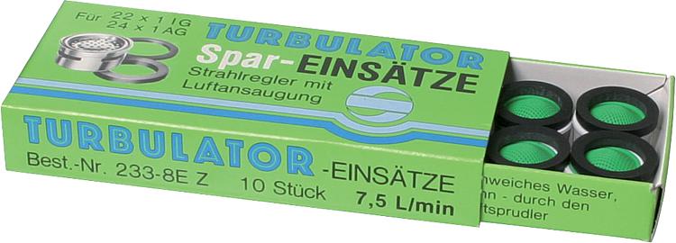 Siebeinsatz für Spar-Strahlregler M 22/24x1 mit Gummidichtung Spar 7,5 l/min VPE 10 Stk.