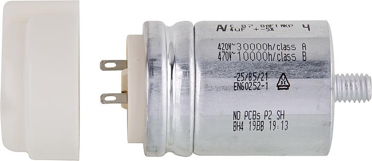 Kondensator 4µF passend für Motoren Fabr. Hanning Motor Brennermotor Brenner