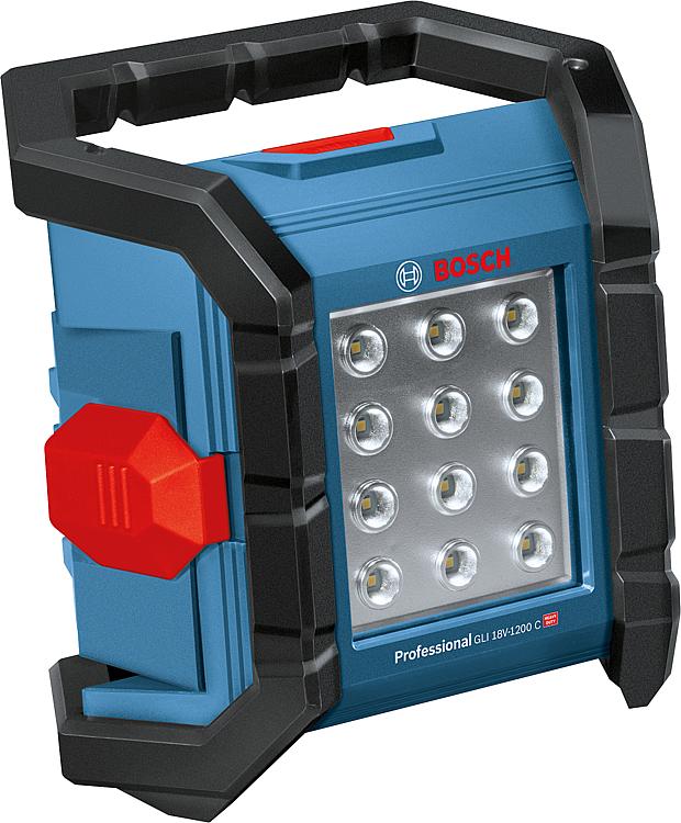 Akku-Arbeitsleuchte Bosch 18V GLI 18V-1200 C ohne Akkus und Ladegerät