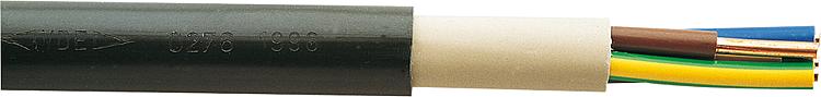 Erdkabel 0,6/1KV NYY-J, 3x2,5 RE Rolle á 50m
