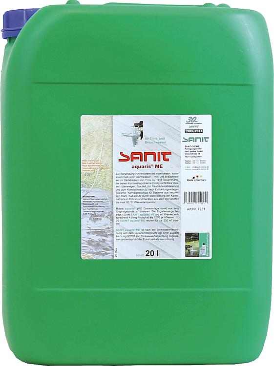SANIT aquaris ME MineralstoffLösung, 20 L Kanister