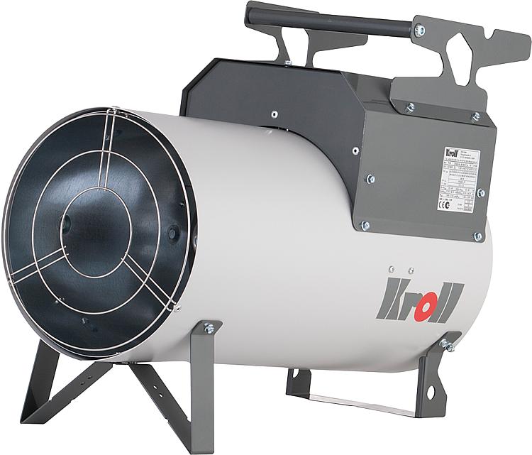 Gasheizer Kroll P 32 Piezo Zündung 15-31 KW Baustellenheizer