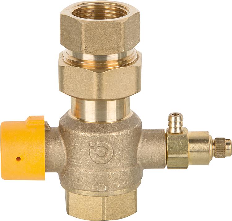 Kappenventil Typ 558052 für Solaranlagen DN20 3/4" IG Caleffi