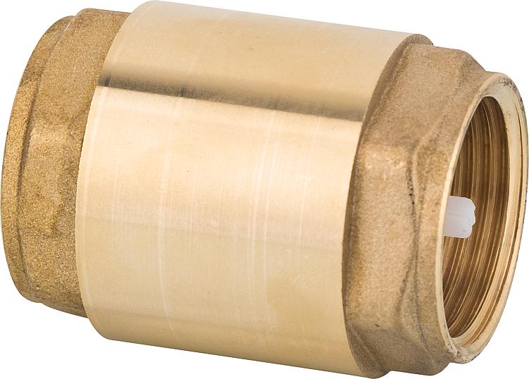 Rückschlagventil Messing beidseitig Innengewinde 3/8"