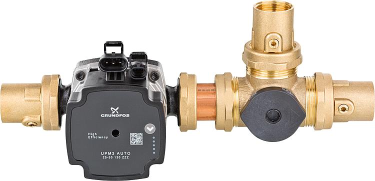 Ladeventileinheit ACG Pumpe Grundfos UPM3 Auto L25-50 DN25 55°C und 61°C
