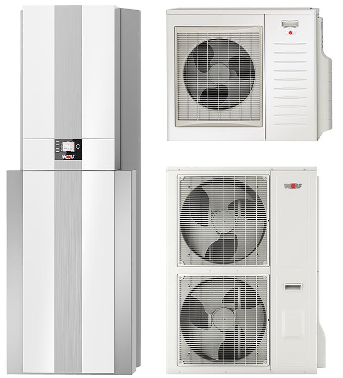 Wärmepumpe-Center Wolf CHC-Split 05/300-50 9146672