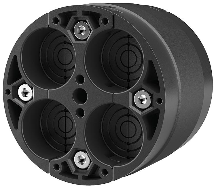 Standard-Ringraumdichtung D-Kernbohrung: 100mm 4 Kabel/ D: 8-30mm