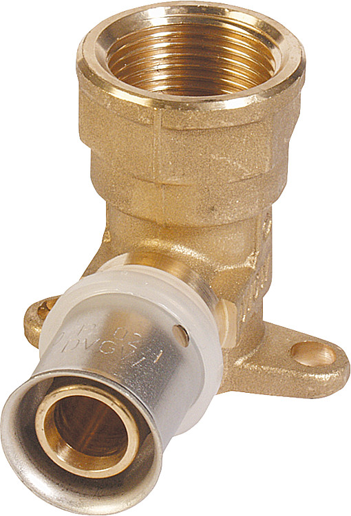 Pressfitting für MSVR TH-Kontur Wandwinkel kurz verstärkt IG 14x2mm-1/2'' h=39mm