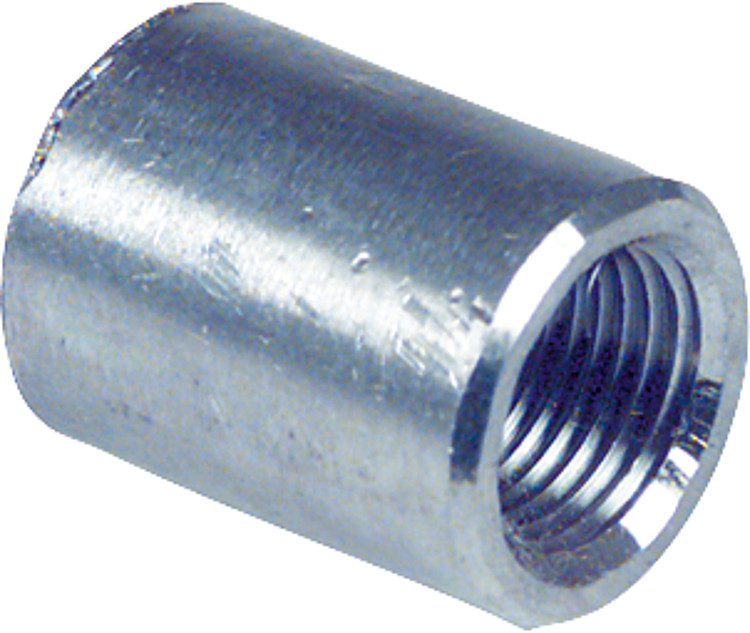Muffe V4A Edelstahl 1 1/4" x 48mm EM 16 Gewindemuffe