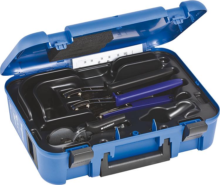 Geberit Mepla Handpresswerkzeug in Koffer d 16 - 26 mm