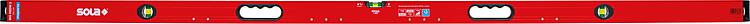 Aluminium-Wasserwaage Sola BIG RED M, 2000 mm, 3 Libellen
