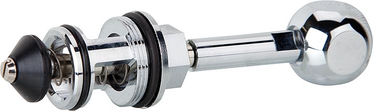 Automatische UP-Umstellung Kludi kurz, chrom