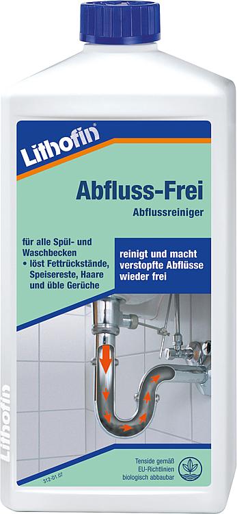 Rohrreiniger LITHOFIN Abflussfrei 1l Flasche