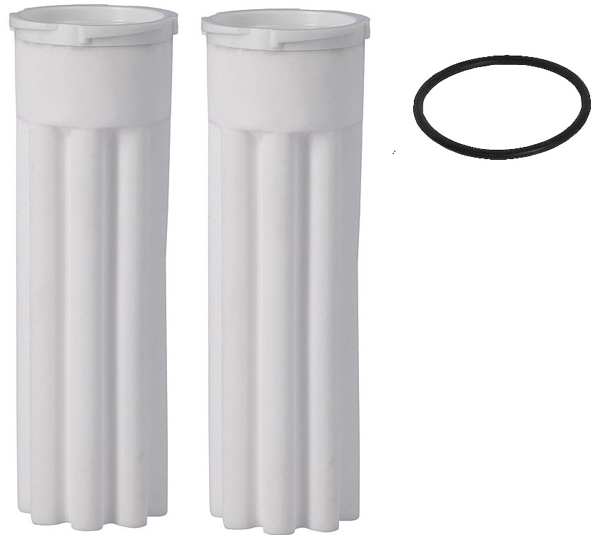 2 Filter Filtereinsatz Ölfilter Heizung Siku weiß 35 µm Magnum lange Ausführung + Dichtung