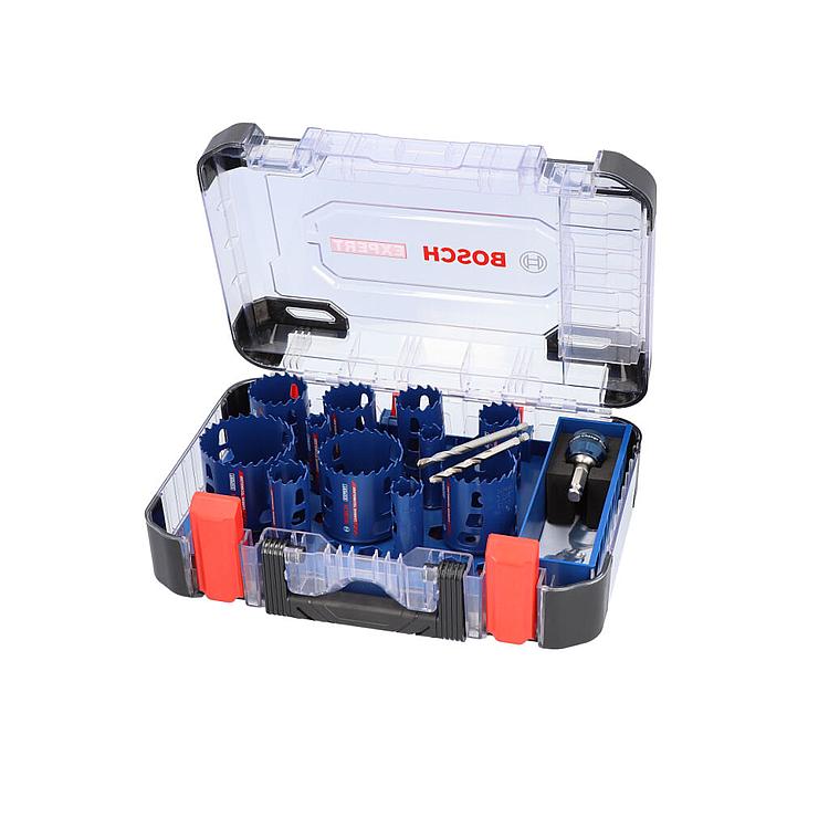 Lochsägen-Set BOSCH Expert 11-teilig, Ø 20/22/25/32/35/40/ 44/51/60/68/77mm