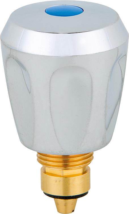 Oberteil KWC G 3/8 mit Griff, verchromt, blau Ref.:148.41 Z 345
