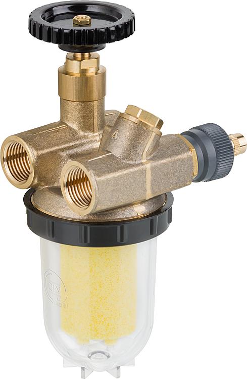 Oventrop Heizölfilter mit Rücklaufzuführung Heizöl Einstrangfilter 1/2" Ölfilter