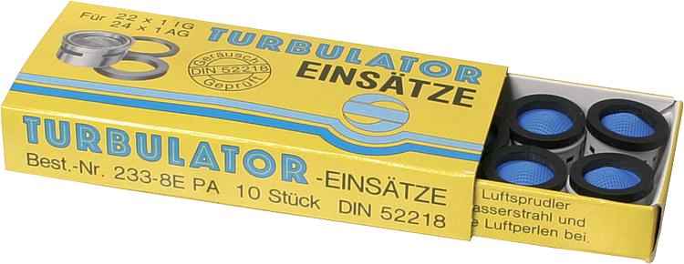 Einsatz für Perlator mit Luftansaugung M 22/24 x 1 10 Stück mit Prüfzeichen