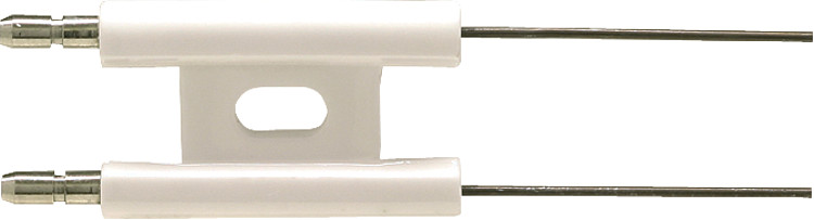 Doppel Zündelektrode Universal 4,0 mm, Draht gerade 40 mm passend für MEKU-Mischeinrichtung