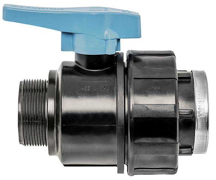 Kugelhahn mit IG/AG DN15 (1/2")