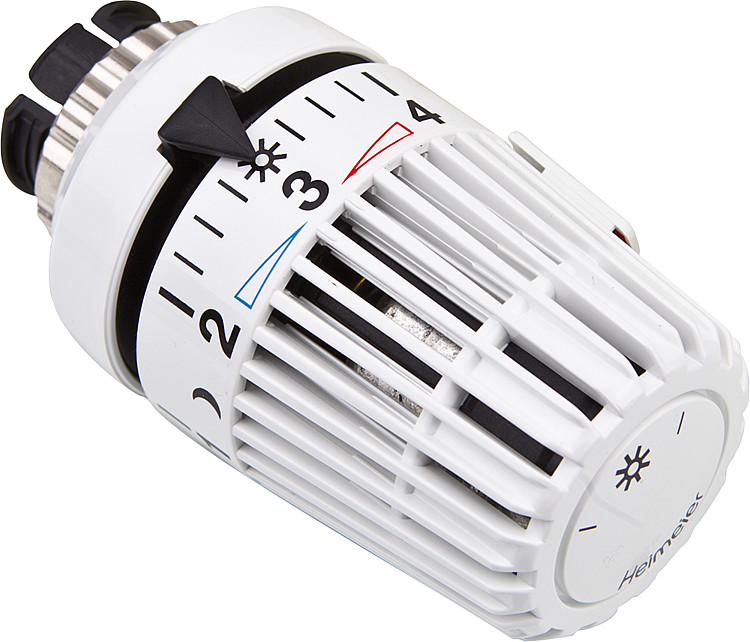 Heimeier Thermostat Kopf VK für Ventilheizkörper Oberteil mit Klemmverschraubung 9710-24.500