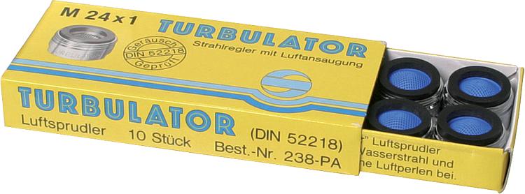 Perlator mit Luftansaugung M 24 x 1 AG 10 Stück mit Prüfzeichen Luftsprudler Strahlregler Turbulator