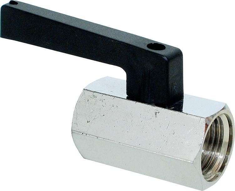 Mini Kugelhahn mit langem Hebel 1/8" x 1/8" IGxIG