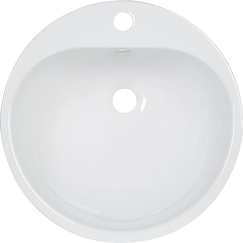 Einbaubecken Alape EB.O525 525 x 425mm, weiss