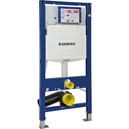 Aktions-Set Geberit Duofix+Evenes Wand-Tief-WC Aimera spülrandlos mit WC-Sitz Turvo