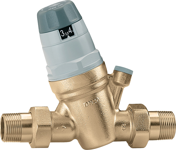 Caleffi Druckminderer o. Manometer 1/2" 535040aus Messing Einsatz bei Wasser