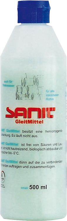 SANIT GleitMittel DVGW 500ml Flasche