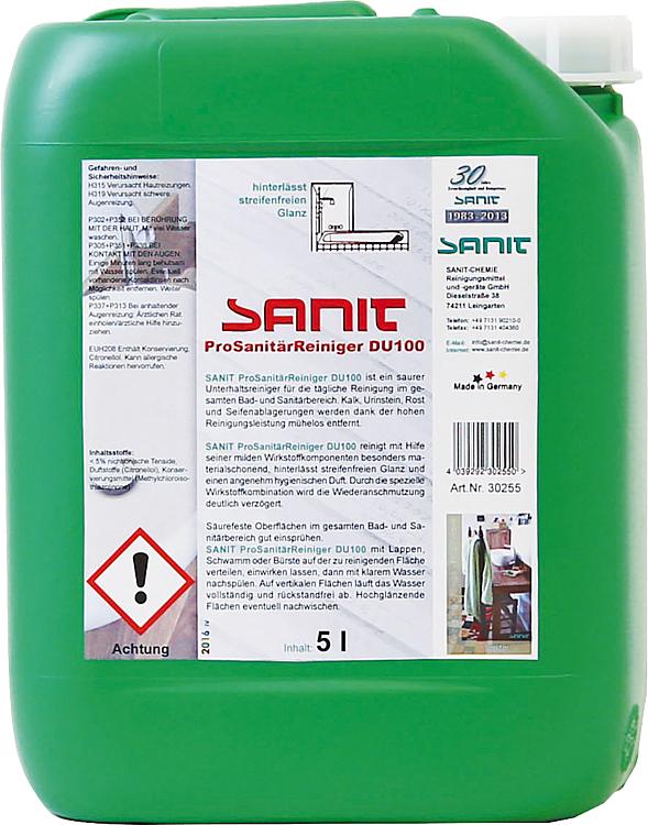 ProSanitärReiniger SANIT-CHEMIE DU100, 5l Kanister