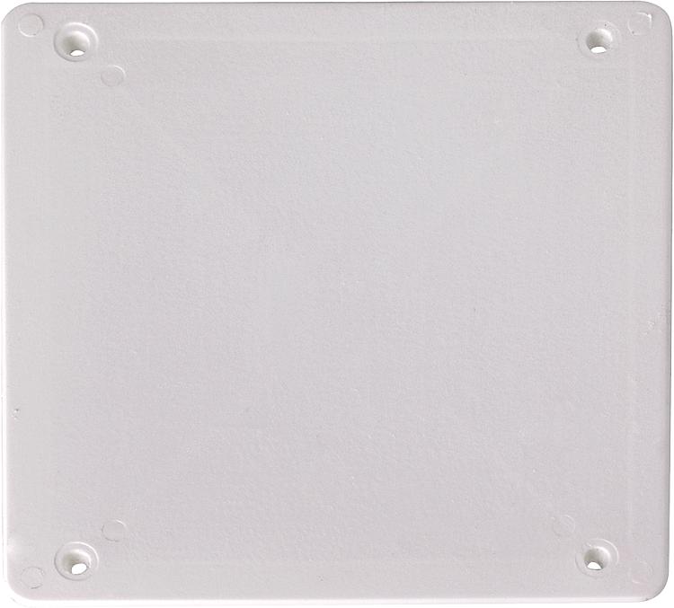 Ersatzdeckel Verbindungskasten 150 mm x 150 mm weiß / 1 Stück