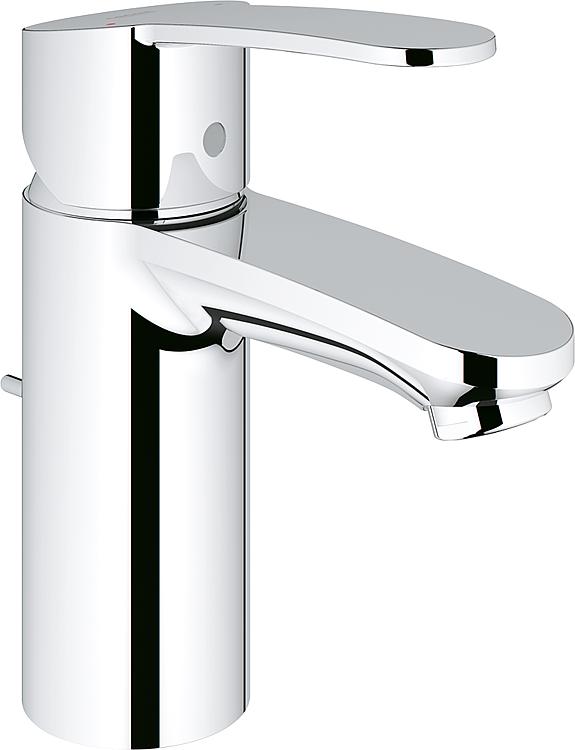 Grohe EH Waschtischmischer Eurostyle C EcoJoy Zugstangen-Ablaufgarnitur chrom