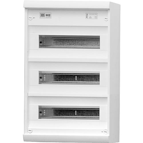 ABN Kleinverteiler A36A, Aufputz, 3x12(+2) TE, IP30, ohne Türe