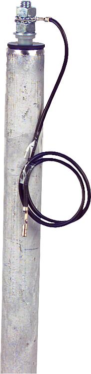 Boiler Anode Magnesiumanode M8 Opferanode z. B. Buderus De Dietrich Boileranode 500x26
