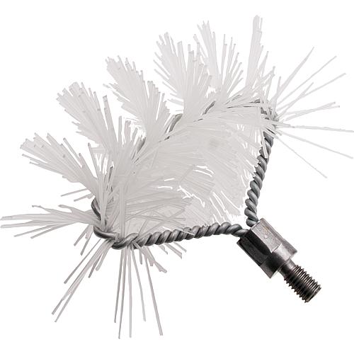 Rückwandbürste Nylon M 10 AG Kesselbürste