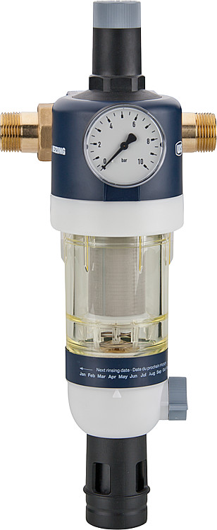 WS - Hauswasserstation inkl. Anschlussstück+Manometer, DN20 (3/4")