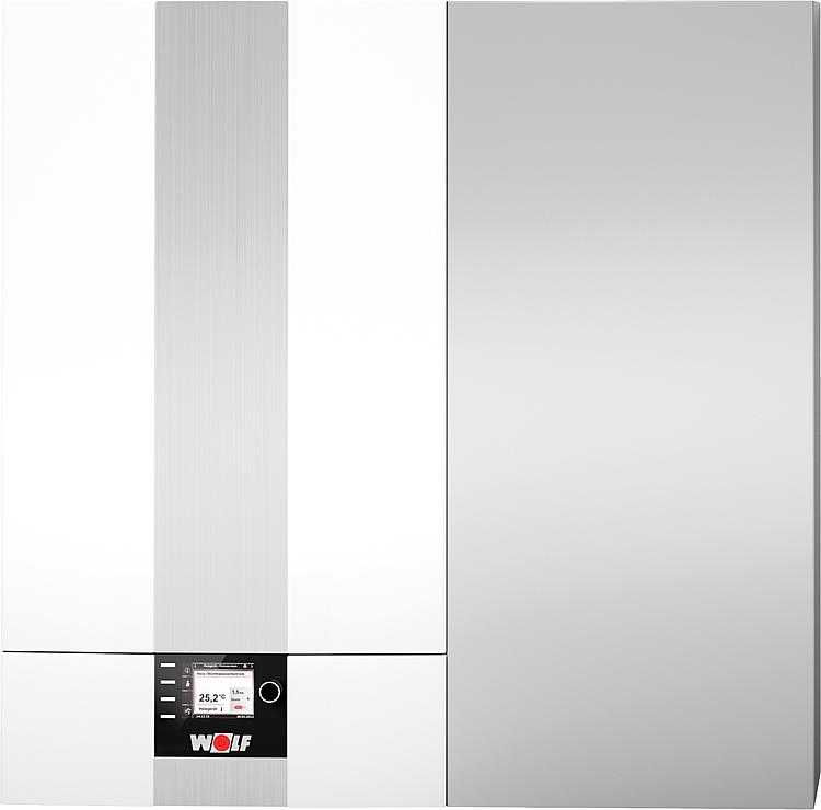 Gasbrennwert-Zentrale Wolf CGW-2-24/140L 8615021 Brennwert Gas