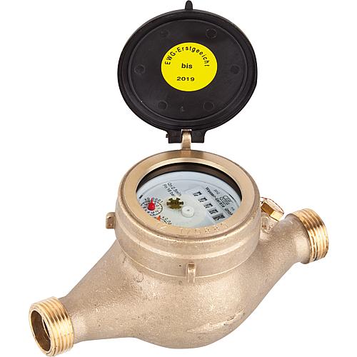 Schlösser Mehrstrahl Flügelradzähler für Kaltwasser Typ MNR, Qn 2,5 3/4" 190mm