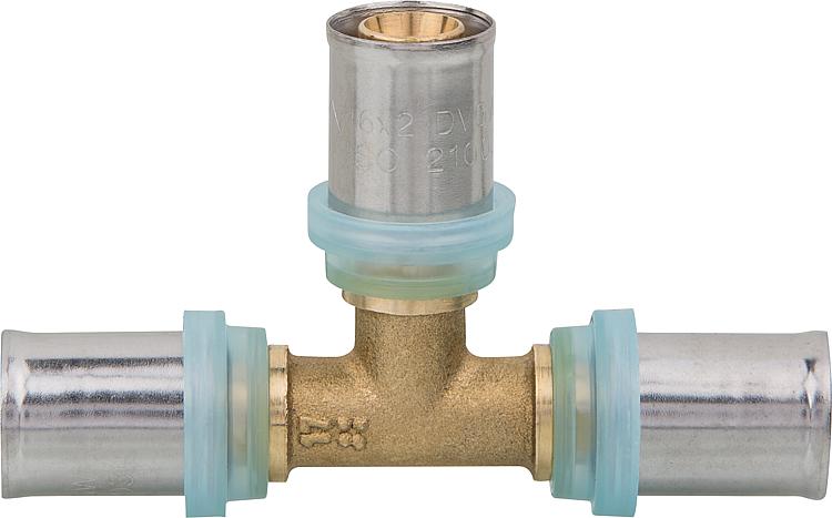 Pressfitting EVENES für MSVR T-Stück TH-Kontur 16x2mm