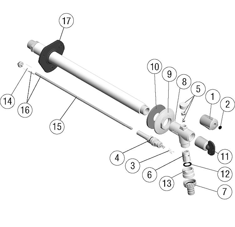 FROSTI-PLUS Befestigungsset für FROSTI-PLUS DN15/20