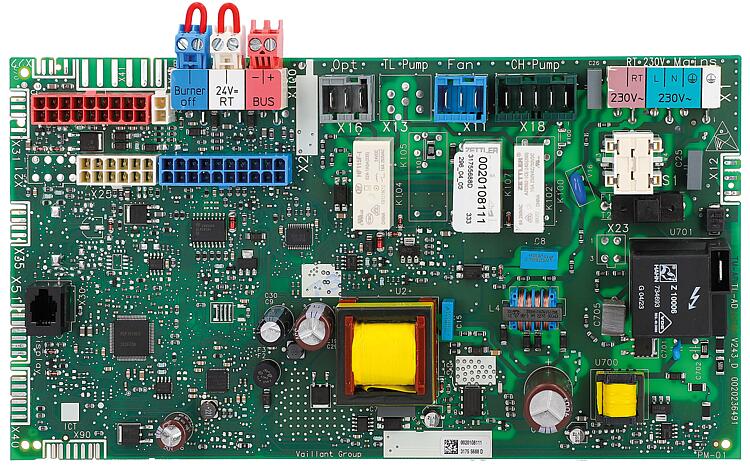 Leiterplatte Vaillant 0010028086 VC 146/206/266/316 5-5 R2/R4/R5/R6